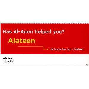 (X-15) Alateen table card